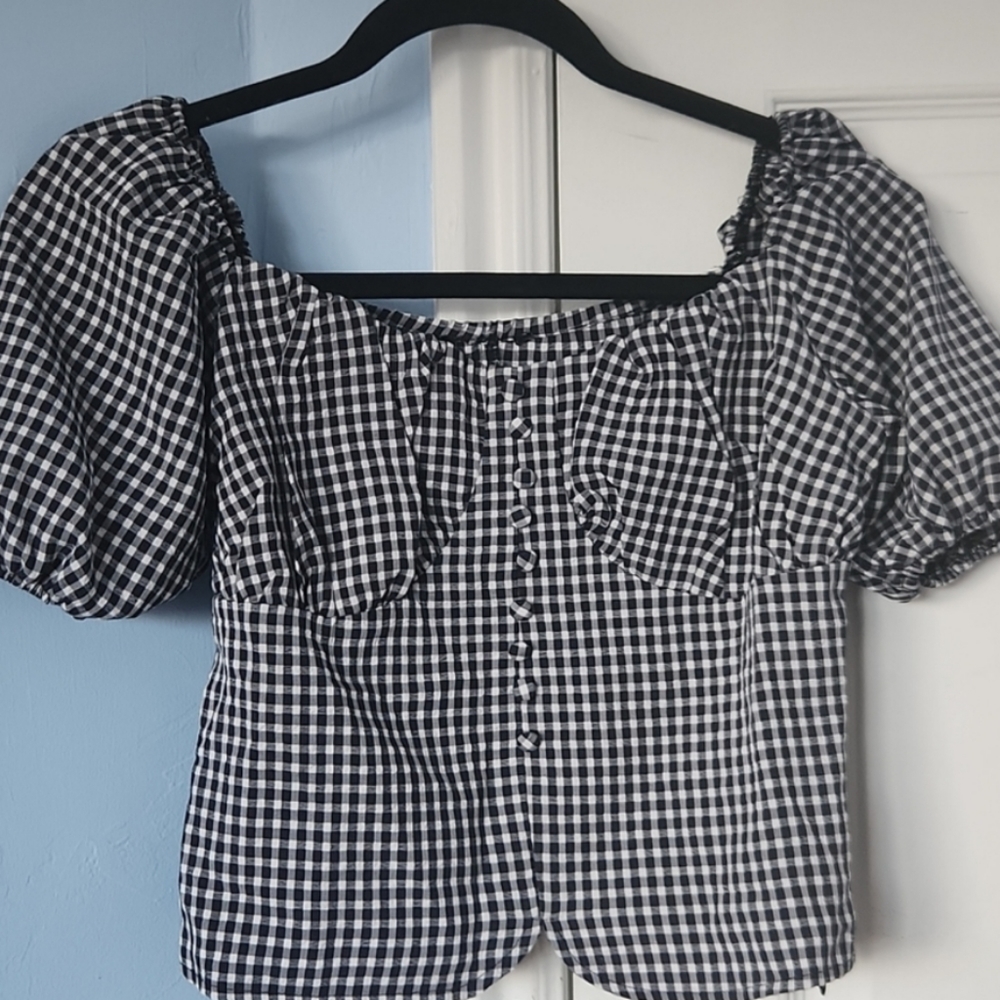 Gingham Top - image 4